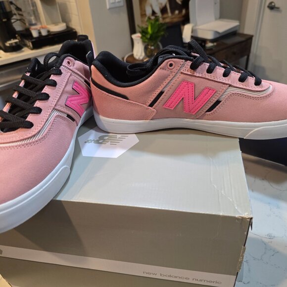 New Balance # Numeric "306" Sneakers Pink/Black Jamie Foy Skating Shoes SZ 12 - Picture 4 of 15